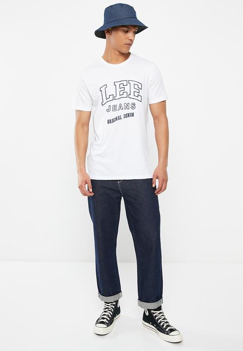 Lee  - Original denim t - white