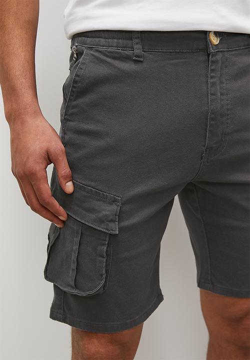 Superbalist - Jack fashion utility regular fit short - navy