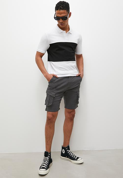 Superbalist - Jack fashion utility regular fit short - navy