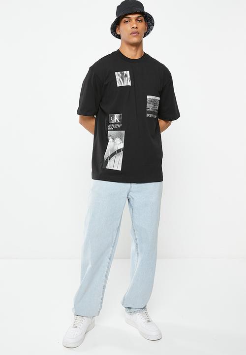 Calvin Klein - Multi landscape graphic tee - ck black