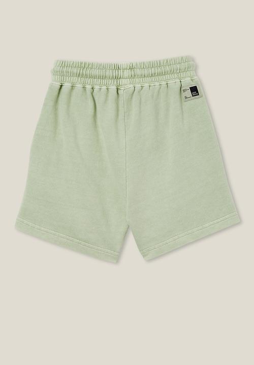 Cotton On - Henry slouch short - gumnut green garment dye
