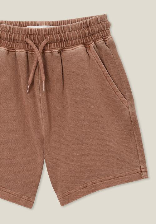 Cotton On - Henry slouch short - forest floor garment dye