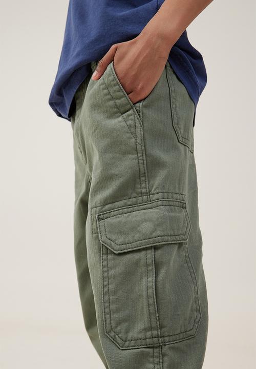 Cotton On - Cargo pant - swag green
