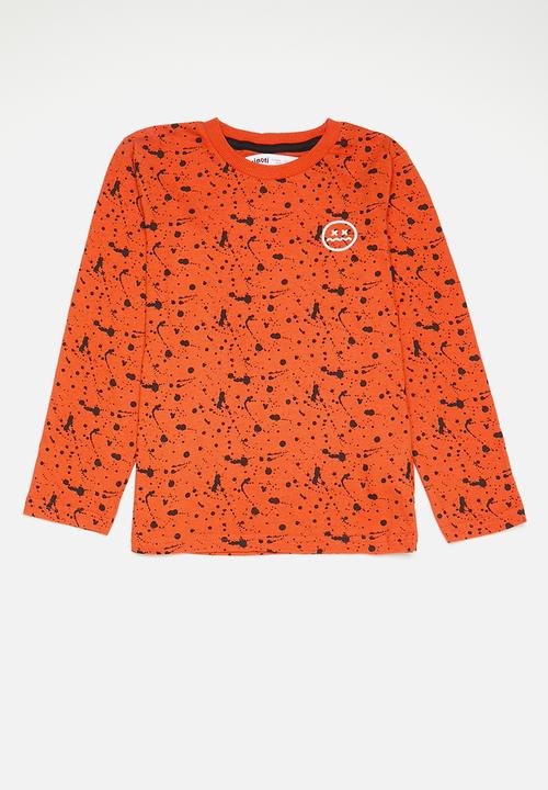 MINOTI - Boys 3 pack basic ny city long sleeve graphic tops - multi 