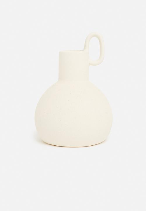 H&S - Toni ceramic vase - white