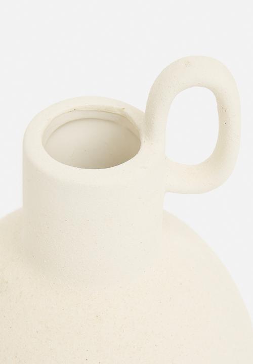 H&S - Toni ceramic vase - white