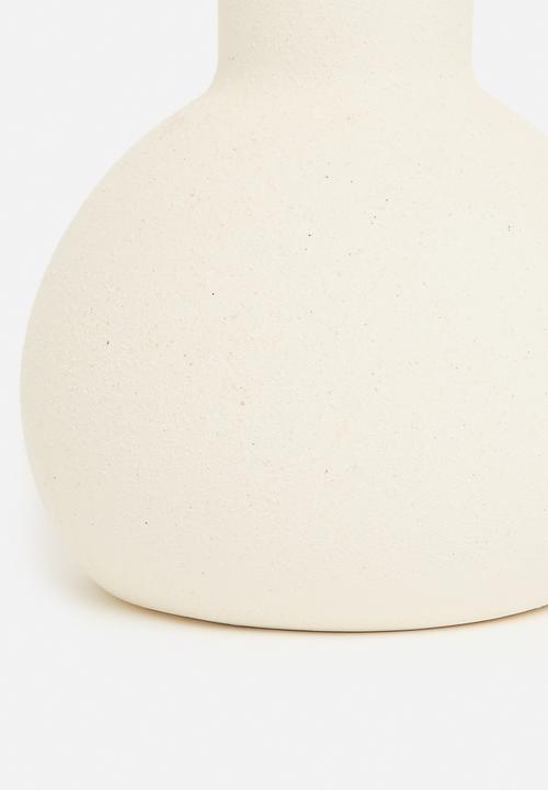 H&S - Toni ceramic vase - white