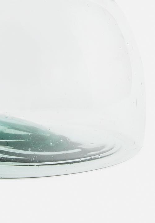 H&S - Mia Recycled glass vase - clear