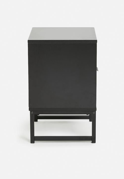 Sixth Floor - Arlo bedside table - black