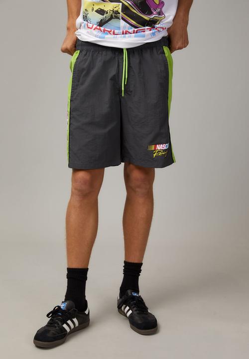 Factorie - Nascar street short - lcn nac nascar/slate/fresh lime