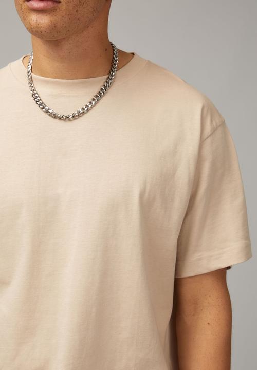 Factorie - Relaxed fit basic T-shirt - beige