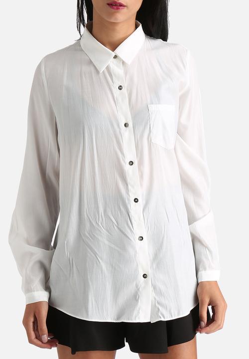 Goldie - Sheerness Blouse with Sheerback