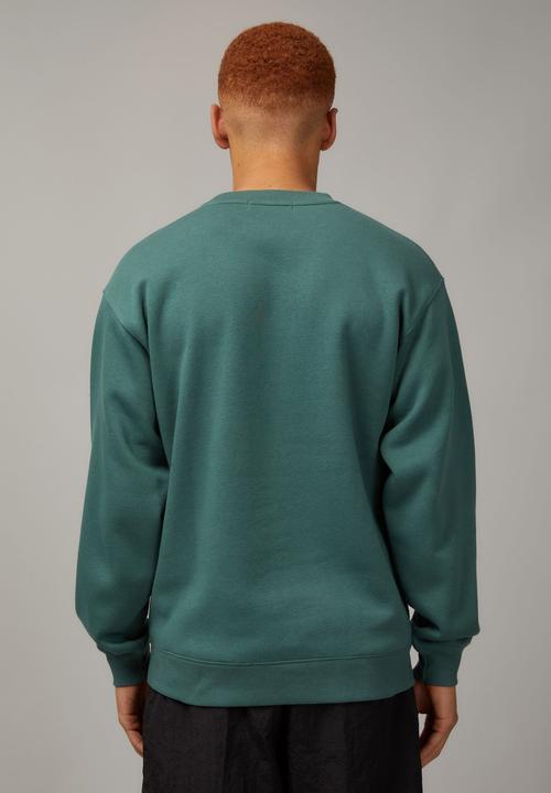 Factorie - Relaxed unified crew - evergreen/deli