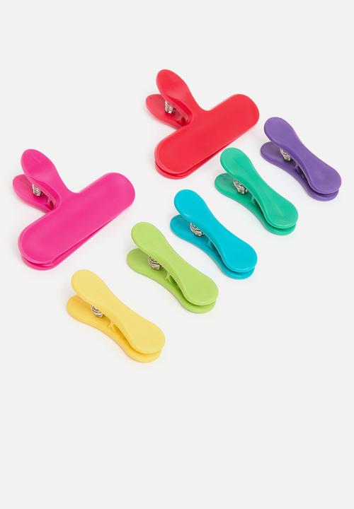 Excellent Houseware - Bag clips set- multi