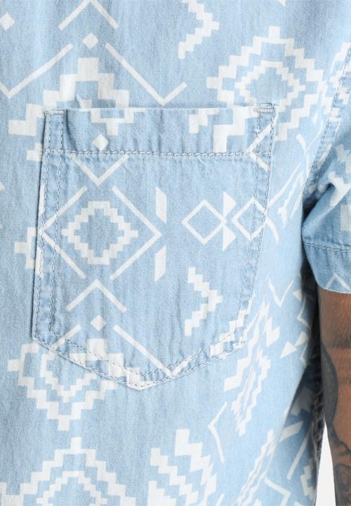 Another Influence - Aztec Print Shirt