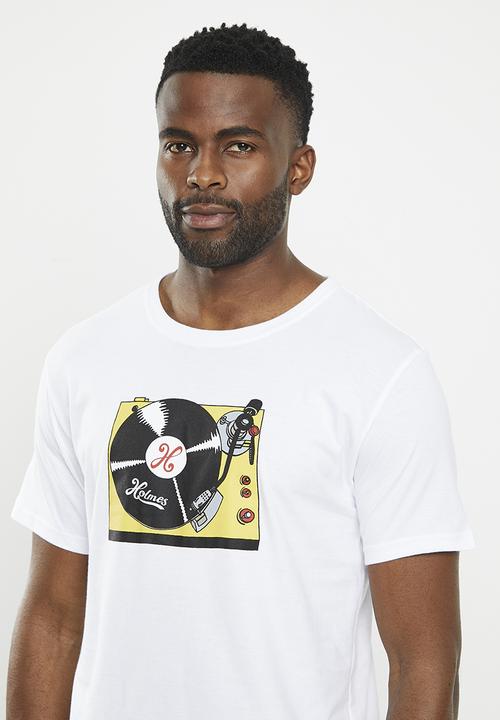 Holmes Bro's - Holmes sounds tee - white