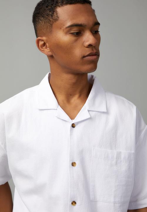 Factorie - Textured street shirt - white