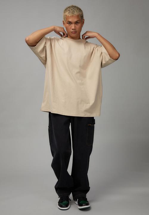 Factorie - The box fit T-shirt - beige