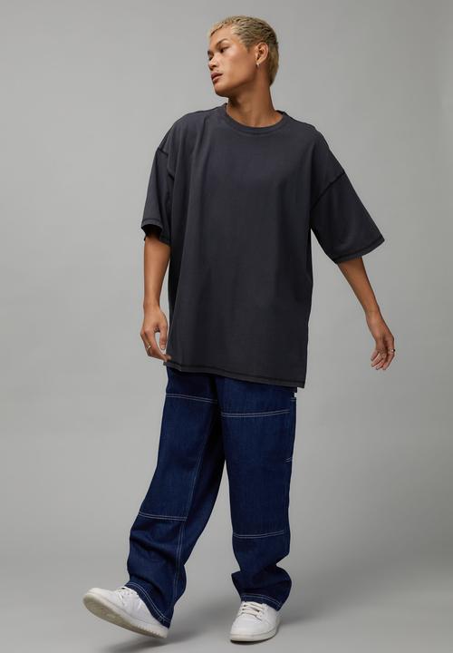 Factorie - The box fit shirt - washed black