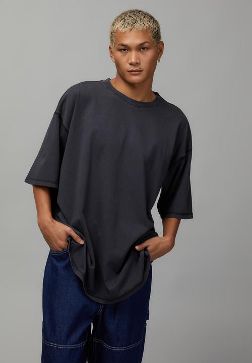 Factorie - The box fit shirt - washed black