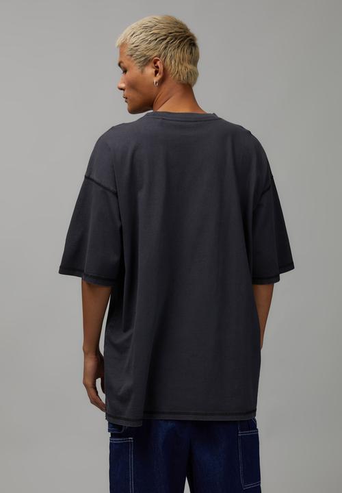 Factorie - The box fit shirt - washed black