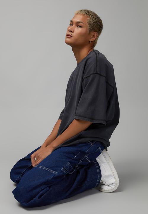 Factorie - The box fit shirt - washed black