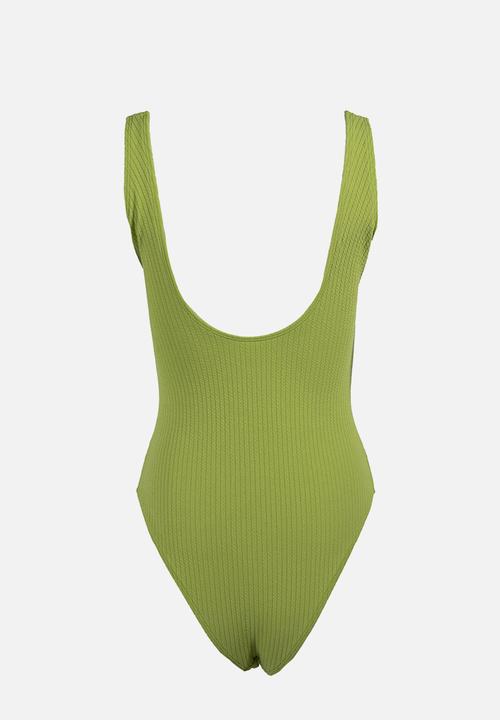 Daisy Street - One piece swimsuit - green
