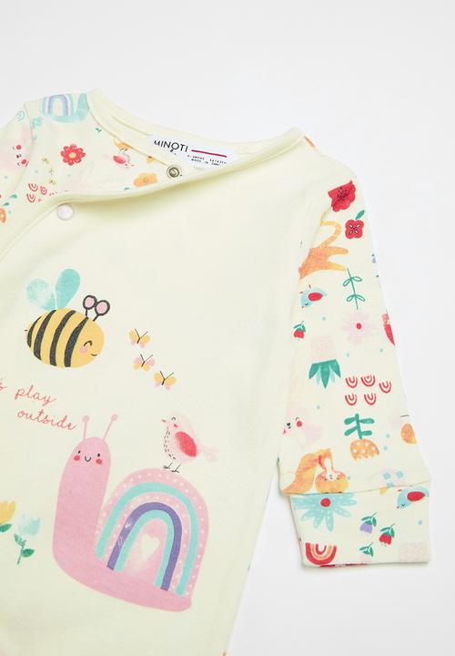 MINOTI - 2 Pack sleepsuits - multi 