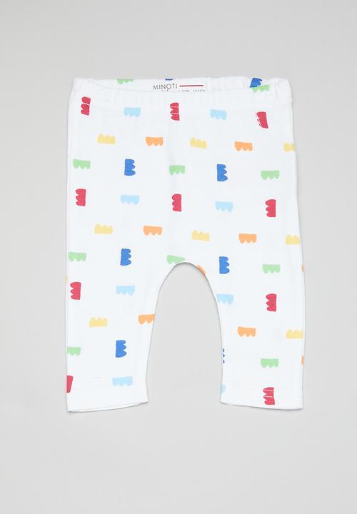 MINOTI - 3 Pack leggings - white