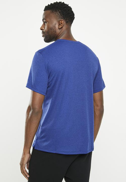 Nike - Miler Dri-FIT UV short-sleeve running top -  midnight navy/game royal