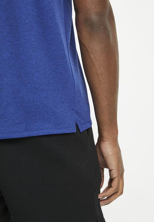 Nike - Miler Dri-FIT UV short-sleeve running top -  midnight navy/game royal