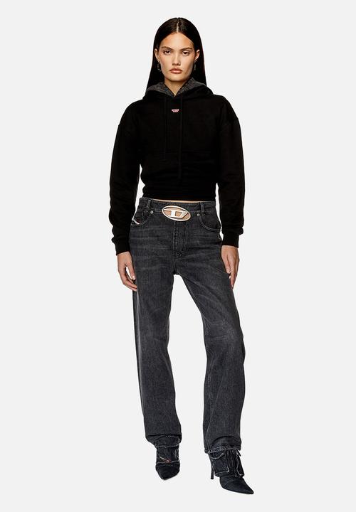 Diesel  - F-jaral hoodie - black 