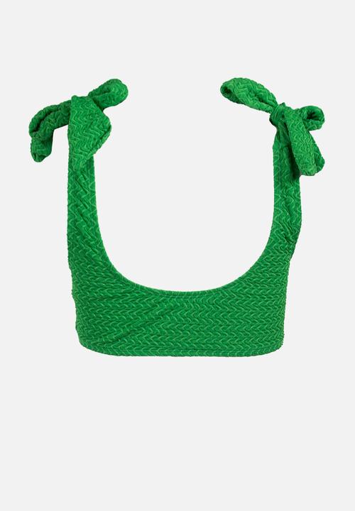 Daisy Street - Bikini top - green