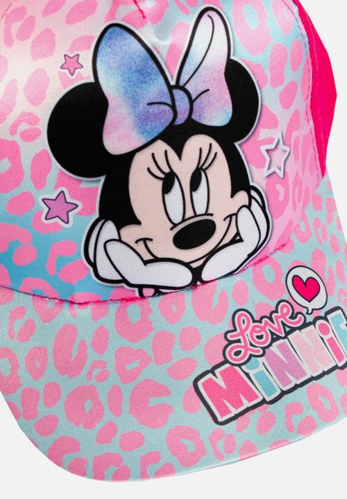 Character Group - Minnie mouse peak cap - pink