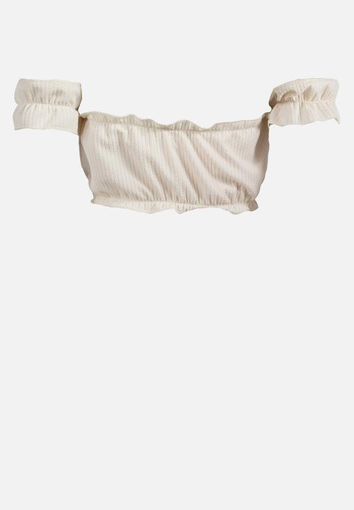 Daisy Street - Bikini top - cream