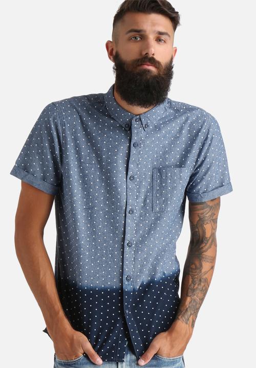 Another Influence - Dip Dye Polka Dot Shirt