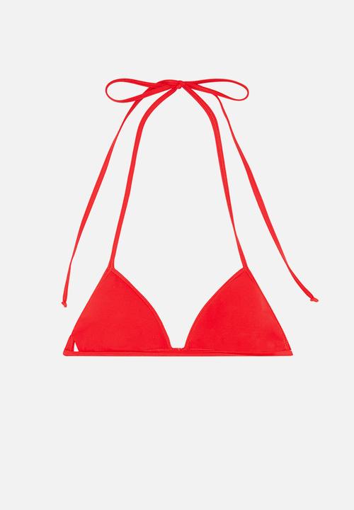 Diesel  - Bfb-sees-rev bikini top - red 