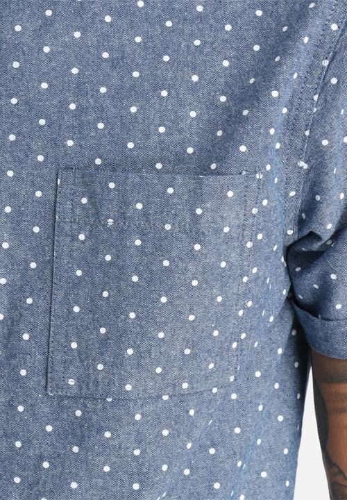 Another Influence - Dip Dye Polka Dot Shirt