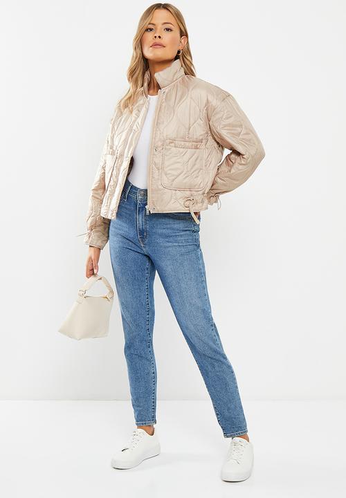 Jacqueline de Yong - Mambo onion short jacket - simply taupe