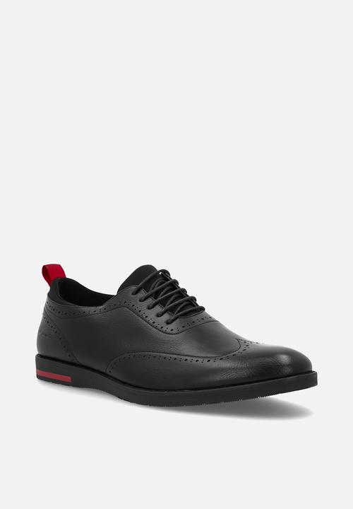 Gino Paoli - Lucien formal ad lace up - black