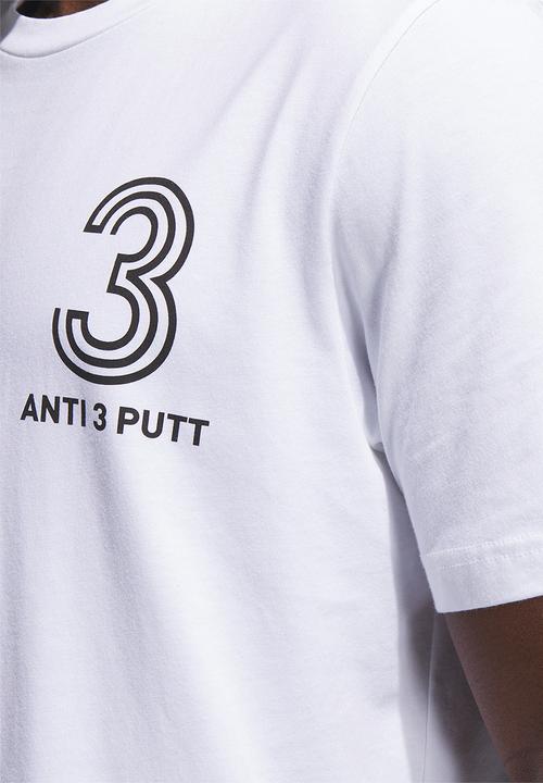 adidas Performance -  Adicross Anti 3 putt tee - white