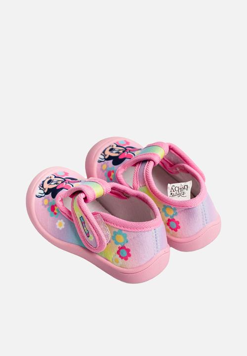 Character Group - Minnie mouse aqua sandals - pink