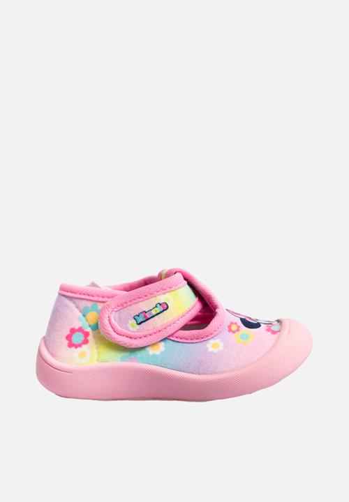 Character Group - Minnie mouse aqua sandals - pink