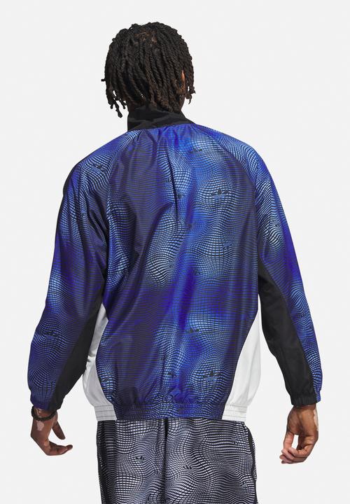 adidas Originals - MV Allover print track top - blue