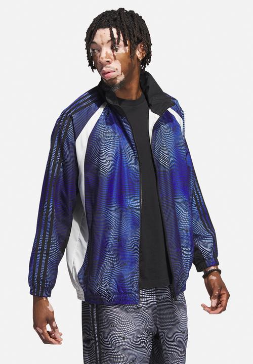 adidas Originals - MV Allover print track top - blue