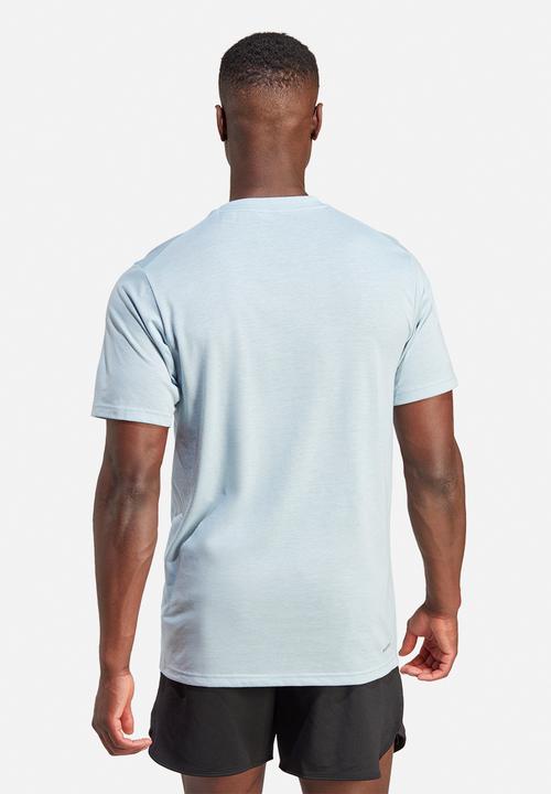 adidas Performance - Train essentials feelready training tee - light blue