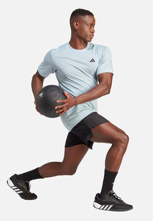 adidas Performance - Train essentials feelready training tee - light blue