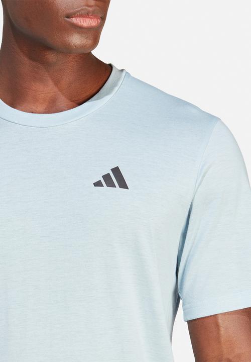 adidas Performance - Train essentials feelready training tee - light blue