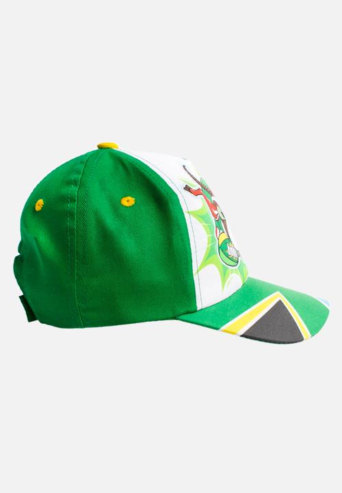 Character Group - Bokkie peak caps - green