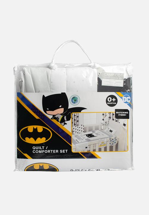 Character Group - Batman cot comforter - grey